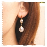 スタッドピアス アクリルパール ロング | YUKATANゆかたん | 詳細画像3