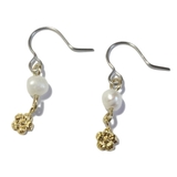 ピアス 淡水パール フラワー 小ぶり シンプル フックピアス 淡水真珠 | YUKATANゆかたん | 詳細画像9 