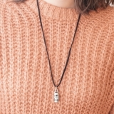 ドロップ 筒 ネックレス | laplateriashu  | 詳細画像7 