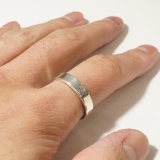 シルバー925 メンズ レディース リング シンプルデザイン指輪 アクセサリー | YUKATANゆかたん | 詳細画像3