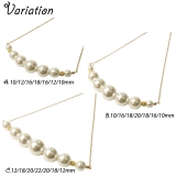 3種類から選べる7粒ガラスパールのチェーンネックレス 【パールネックレス ペンダ… | YUKATANゆかたん | 詳細画像2