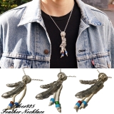 シルバー925 ネイティブアメリカンネックレス フェザー | laplateriashu  | 詳細画像1 