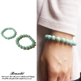 ゴムブレスレット エスニック ターコイズカラー | YUKATANゆかたん | 詳細画像1