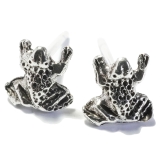 シルバーピアス 蛙 カエル | YUKATANゆかたん | 詳細画像3 