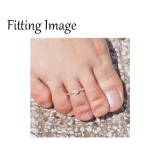 フリーサイズリング 足元に輝きを与えるストーンがついてるトゥリング 【足指用 | YUKATANゆかたん | 詳細画像3