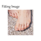 フリーサイズリング 丸玉と線が絡み合ったシンプルなトゥリング 【足指用 | YUKATANゆかたん | 詳細画像3 