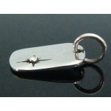 シルバー925 太陽のような星のきらめきのような模様のプレーンプレートペンダント… | laplateriashu  | 詳細画像3 