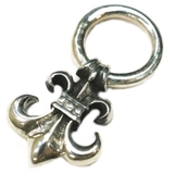 シルバー925 百合の紋章のペンダントヘッド 【ペンダントヘッド | laplateriashu  | 詳細画像1 