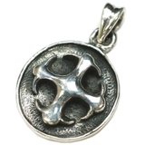 シルバー925 クロス十字架の紋章が収まったペンダントヘッド ペンダントトップ | laplateriashu  | 詳細画像1 