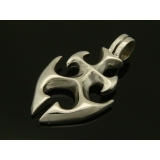 シルバー925 紋章のペンダントヘッド 紋章のような曲線のデザインがカッコいいペ… | laplateriashu  | 詳細画像1 