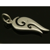 シルバー925 曲線が美しいボリュームのあるペンダントトップ 【ペンダントヘッド | laplateriashu | 詳細画像2