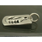 シルバー925 ドッグタグにイカリのようなデザインが浮かび上がるペンダントトップ… | laplateriashu | 詳細画像3