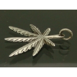 シルバー925 マリファナのペンダントヘッド 葉っぱの模様がリアルなマリファナの… | laplateriashu  | 詳細画像3 