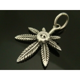 シルバー925 マリファナの中をワシが飛ぶ 真ん中に鳥のデザインが施されたマリフ… | laplateriashu  | 詳細画像1 