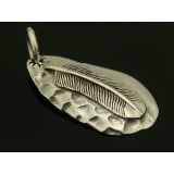 シルバー925 鷲の羽根が埋め込まれてるみたい! インディアン14 | laplateriashu | 詳細画像1