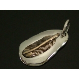 シルバー925 金色の羽根が本物のように光るインディアン15 アクセサリー | laplateriashu  | 詳細画像1 