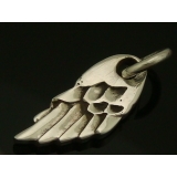シルバー925 鷲の羽根モチーフの小さいペンダントヘッド インディアン16 | YUKATANゆかたん | 詳細画像1 