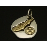 シルバー925 壁画に描かれた絵のようなヘッド インディアン19 | laplateriashu  | 詳細画像1 