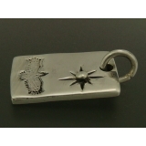 シルバー925 インディアンテイストのプレートペンダントヘッド!インディアン47… | laplateriashu | 詳細画像3