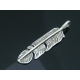 シルバー925 フェザー17 【ペンダントヘッド | laplateriashu  | 詳細画像1 