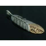 シルバー925 フェザー39 【ペンダントヘッド | laplateriashu  | 詳細画像2 