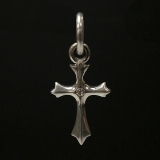 シルバー925 中央ののシンプルデザインクロス十字架ペンダントヘッド【シルバー製… | laplateriashu  | 詳細画像1 