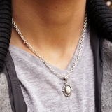 シルバー925 首元を上品に彩る石付きペンダントトップ 【シルバー製 | laplateriashu  | 詳細画像3 