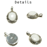 シルバー925 上品さを演出する石付きペンダントトップ 【シルバー製 | laplateriashu  | 詳細画像2 