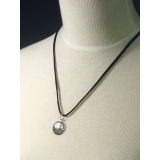 シルバー925 月と星がしるばーのプレートの上で輝く夜空のペンダントトップ 【シ… | YUKATANゆかたん | 詳細画像3