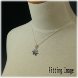 シルバー925 パズルのピースにLOVEの文字が入ったペンダントトップ 【シルバ… | laplateriashu  | 詳細画像3 