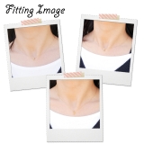 小さくてキュートなつぶつぶイニシャルショートネックレス【ロングネックレス レディ… | YUKATANゆかたん | 詳細画像4 