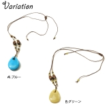 爽やかなトップが夏にピッタリ!エスニック紐ネックレス アクセサリー | YUKATANゆかたん | 詳細画像2