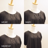 2連レディースネックレス 60cmと65cmの長さのかわいいつぶチェーンネックレ… | YUKATANゆかたん | 詳細画像4 