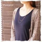 2連レディースネックレス 60cmと65cmの長さのかわいいつぶチェーンネックレ… | YUKATANゆかたん | 詳細画像7 