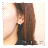 キラキラ輝くクロスが可愛いスタッドピアス アクセサリー | YUKATANゆかたん | 詳細画像4 
