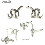瞳がきょとんとしていて可愛い細見のヘビのピアス アクセサリー | YUKATANゆかたん | 詳細画像2