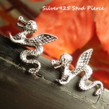 羽根をはやして飛ぶ！ドラゴンのピアス アクセサリー | YUKATANゆかたん | 詳細画像1 