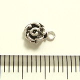 フラワーシルバーパーツ2個で1セット 横幅5 67mm×高さ7 | YUKATANゆかたん | 詳細画像3 