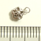 フラワーシルバーパーツ2個で1セット 横幅4 25mm×高さ5 | YUKATANゆかたん | 詳細画像3 