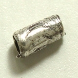 シルバーパーツ10個で1セット 直径1 1ｍｍタイプで小さく月のような模様が描か… | YUKATANゆかたん | 詳細画像2 