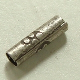 シルバーパーツ10個で1セット 直径1 2mmタイプで小さなお花のような模様が描… | YUKATANゆかたん | 詳細画像2