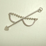 シルバーパーツ2個で1セット 横幅14 86mm×高さ28 | YUKATANゆかたん | 詳細画像2