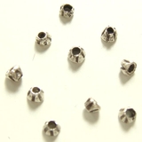 シルバーパーツ10個で1セット 直径1 9mmタイプで横側に線の入っているとって… | YUKATANゆかたん | 詳細画像1