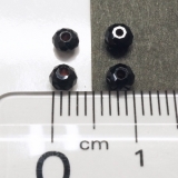 ボタンカットビーズ2x3 5mm ジェット | YUKATANゆかたん | 詳細画像2 