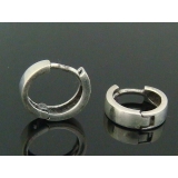【シルバーピアス】ワンタッチフープピアス1 【レディースピアス】 アクセサリー | YUKATANゆかたん | 詳細画像1