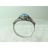 シルバー925 ハートのモチーフとターコイズの輝きがキレイにマッチ！ | YUKATANゆかたん | 詳細画像2 