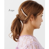 ヘアコーム ヘッドドレス ヘアアクセサリー パール 髪飾り 結婚式 お呼ばれ | AUNI | 詳細画像2 