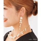 イヤリング アクセサリー 結婚式 レディース パール 大人 上品 ネジ式 | AUNI | 詳細画像4 