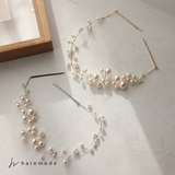 ヘッドドレス ヘアアクセサリー 結婚式 ヘアピン パール 髪飾り お呼ばれ | AUNI | 詳細画像1 