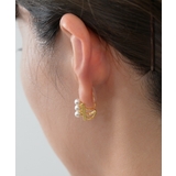 イヤリング 結婚式 イヤーアクセサリー お呼ばれ おしゃれ 樹脂パール | AUNI | 詳細画像7 